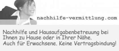 Nachhilfe in Deiner Nähe