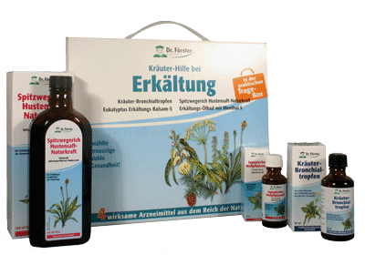 ERKÄLTUNGS-SET - 4 wirksame Arzneimittel in der praktischen Tragebox