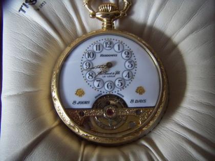 TOP-RARITÄT TISSOT TASCHENUHR HEBDOMAS 18 K GOLD LIMITIERT NUMMERIERT