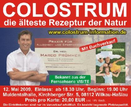 Achten Sie auf Colostrum