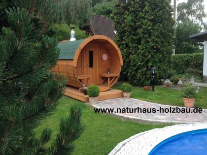 Saunafass Fasssauna Gartensauna Aussensauna Tonnensauna Saunatonne Sauna