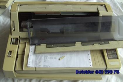 Defekte Drucker Nadeldrucker gesucht - Oki 390 Fb