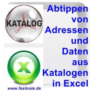 Adressen Daten abtippen