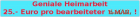 Geniale Heimarbeit