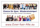 Flexible Bürotätigkeit im Home Office Teilzeit / Nebenjob oder Vollzeit
